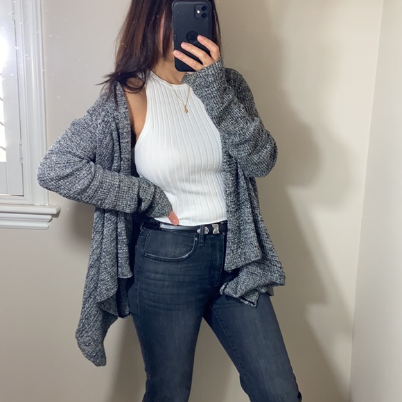 UO Silence & Noise high low cardigan - Picture 3 of 11